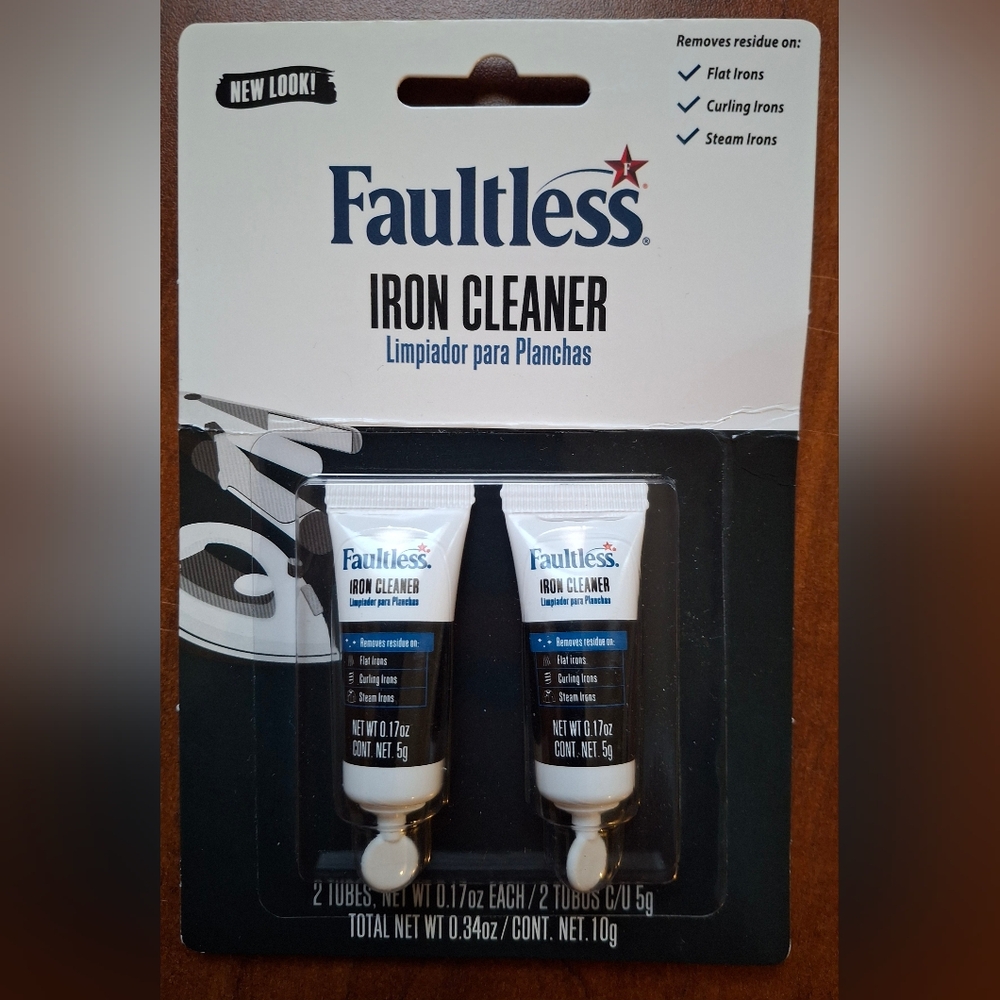 Faultless 40105 Hot Iron Cleaner 0.17 oz Liquid 2 Pk